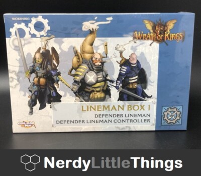Tabletop - CMON - Wrath of Kings: House Teknes - Lineman Box #1 - 14 Miniaturen