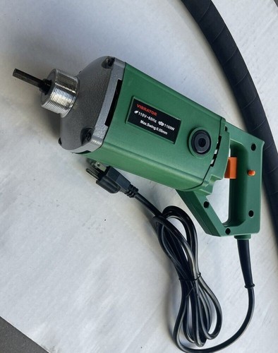 1-1/2HP 1100W HandHeld CONCRETE VIBRATOR 13,000 VPM W/ 58" X 35mm Poker - Picture 4 of 16