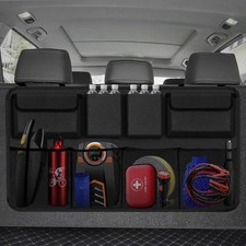 Car Seat Back Organizer Storage Bag Multi-pocket Holder Backseat Trunk Hang Net
