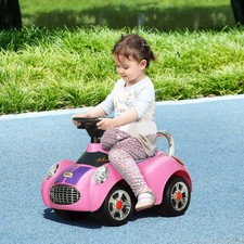 Baby Push Car for 1.5-3 Years with Music, Horn, Light, Pink