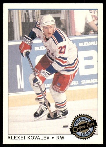 1992 O-Pee-Chee Premier Alexei Kovalev #126 card