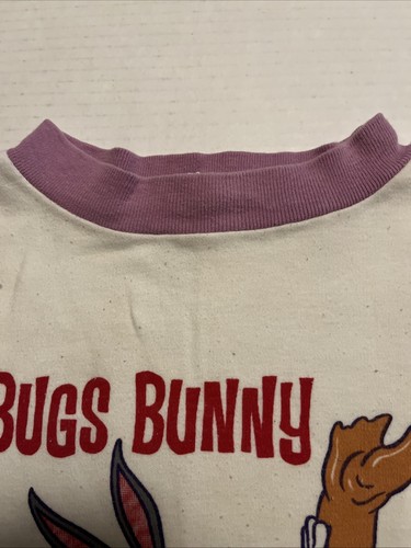 Vintage Bugs Bunny Girls Shirt 1972 Medium 10-12 - Picture 5 of 7