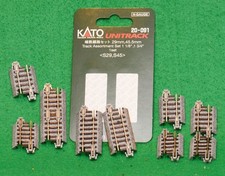 Kato N scale track 20-091 Straight Track Assortment