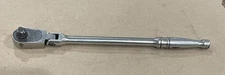Snap-on 3/8" Drive Long Handle Flex Head Ratchet FLF936 ~ U.S.A.