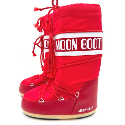 MOON BOOT Icon Snow Boots 4.5-7 Women's / 3.5-6 Men's / 35-38 EU Red