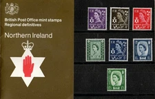 GB 1970 Presentation Pack No 25 Pre-Decimal N.I. Low Vals 3d - 1/3d Mint (IW65)