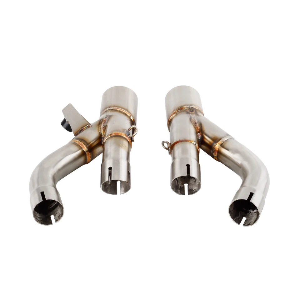 For Yamaha V MAX VMAX V-MAX 1200 1984-2007 Exhaust System Slip-On Mid Link Pipe Foto 4 de 4