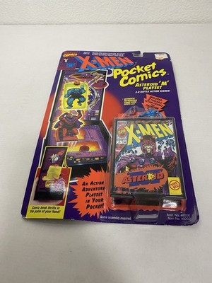 Vintage 1994 X-Men Pocket Comics Asteroid M Playset Action Figures Sealed Toys