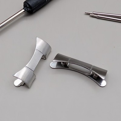 20mm Curved End Links for Seiko SKX007 SKX009 w Tool Spring Bars