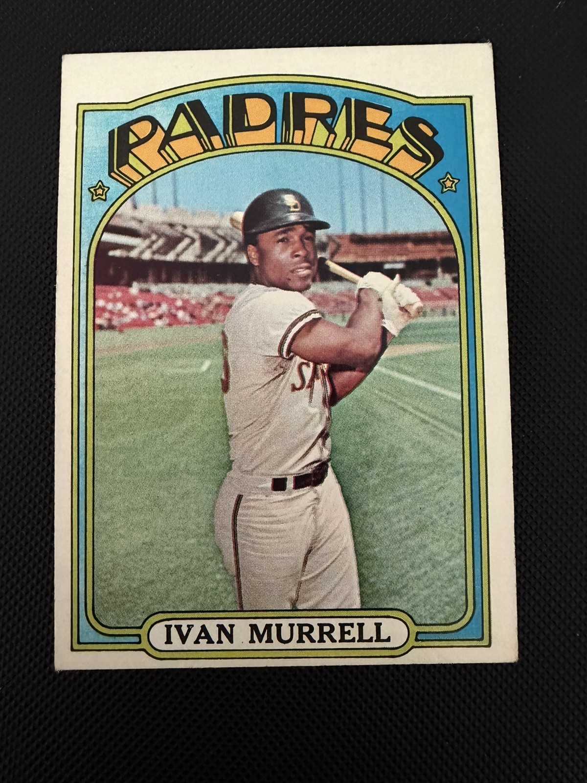 IVAN MURRELL 1972 TOPPS BASEBALL CARD #677 SAN DIEGO HIGH NUMBER