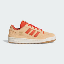 Mens ADIDAS FORUM LOW CL JS1098 Glow Orange / Preloved Red / Off White
