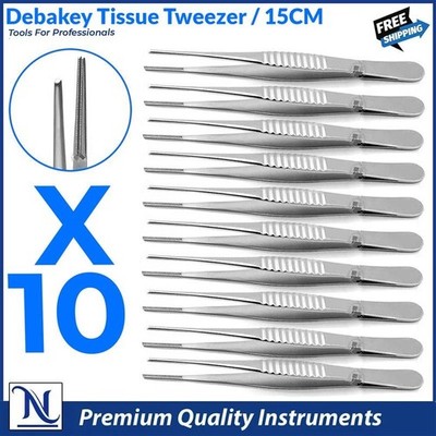 Debackey Tweezers Atraumatic Dissecting Forceps Surgical Cotton Dressing Plier