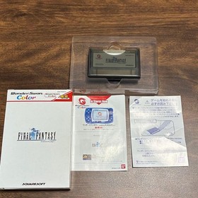 Bandai WonderSwan Wonder Swan WS Color Console Final Fantasy Bundled Ver