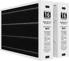 Lennox X6672 MERV 16 Furnace Filter 16x25x5 2 Pack