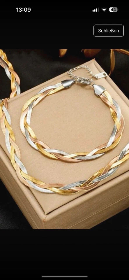 Halskette und Armband Set