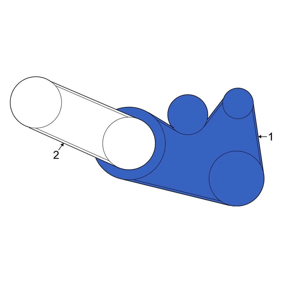 For Nissan Murano 2003-2007 Nissan 11720VC200 Serpentine Belt - Изображение 2 из 2