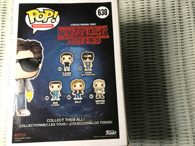 Funko Pop! Stranger Things Steve with Sunglasses #638 New in Box