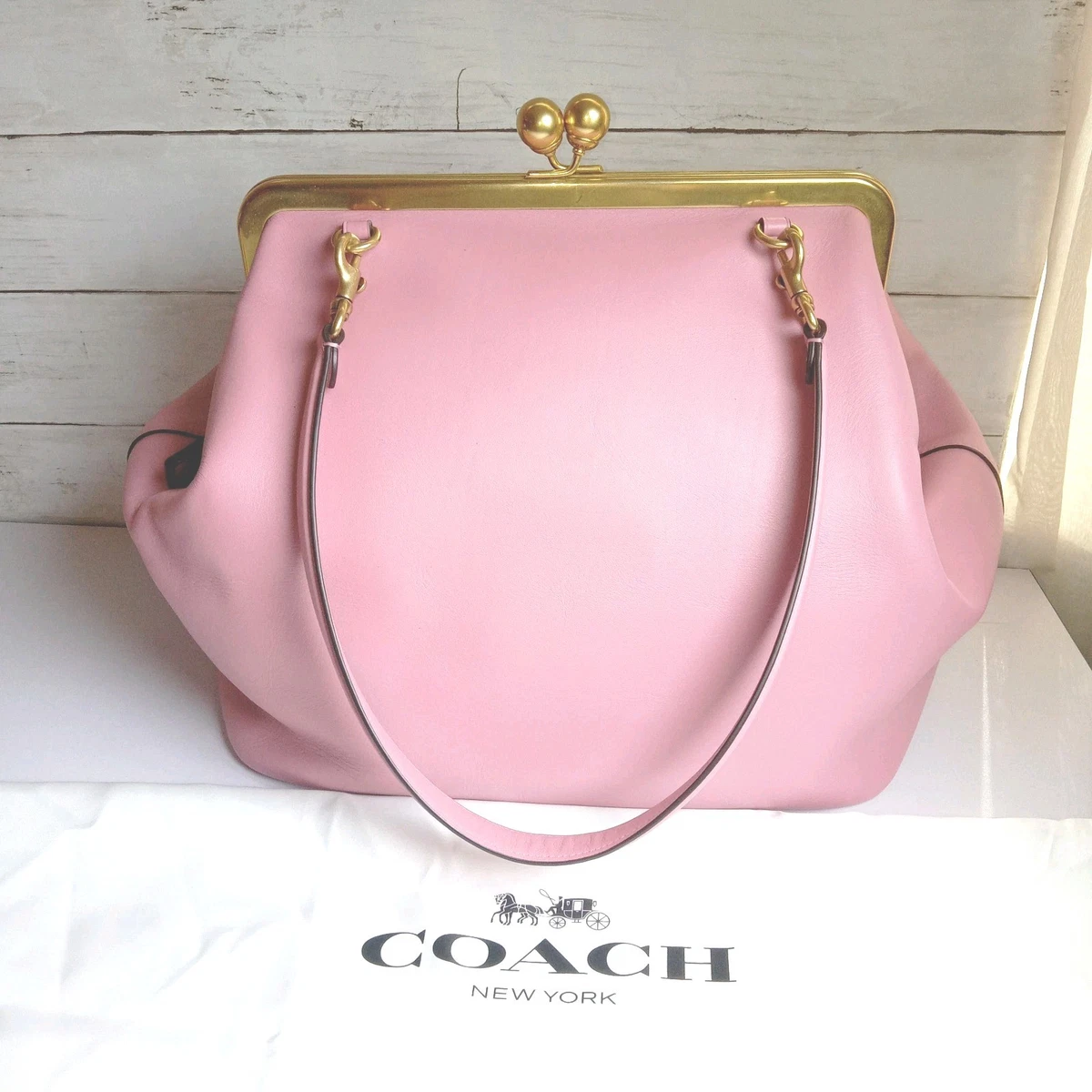 Coach Pink Coins Bags & Handbags for Women for sale | eBay