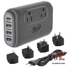 220V to 110V Converter, 230-Watt Step Down Voltage Converter Power grey