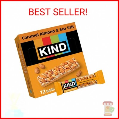 Caramel Almond Sea Salt Nut Bars - Gluten Free, Low Sugar Snack