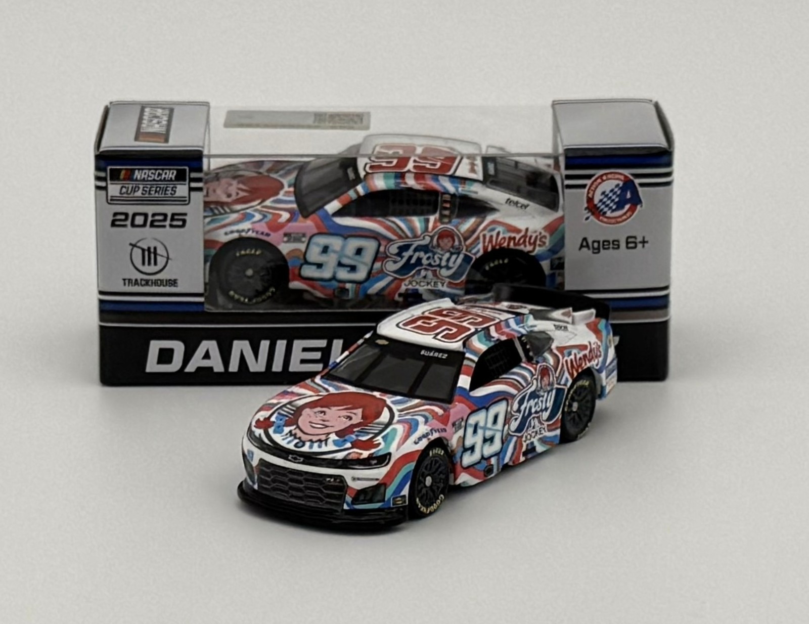 2025 DANIEL SUAREZ #99 Wendy's Frosty 1:64 In Stock