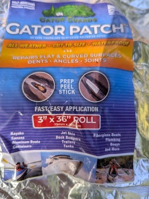 Gator Guards Gator Tape Kayak or Marine Patch 3'' x 36''   Heavy Duty Waterproof 