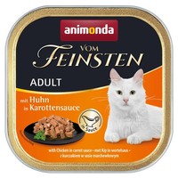 Katzenfutter Nass 6X100G Huhn Karottensauce Getreidefrei Animonda Vom Feinsten