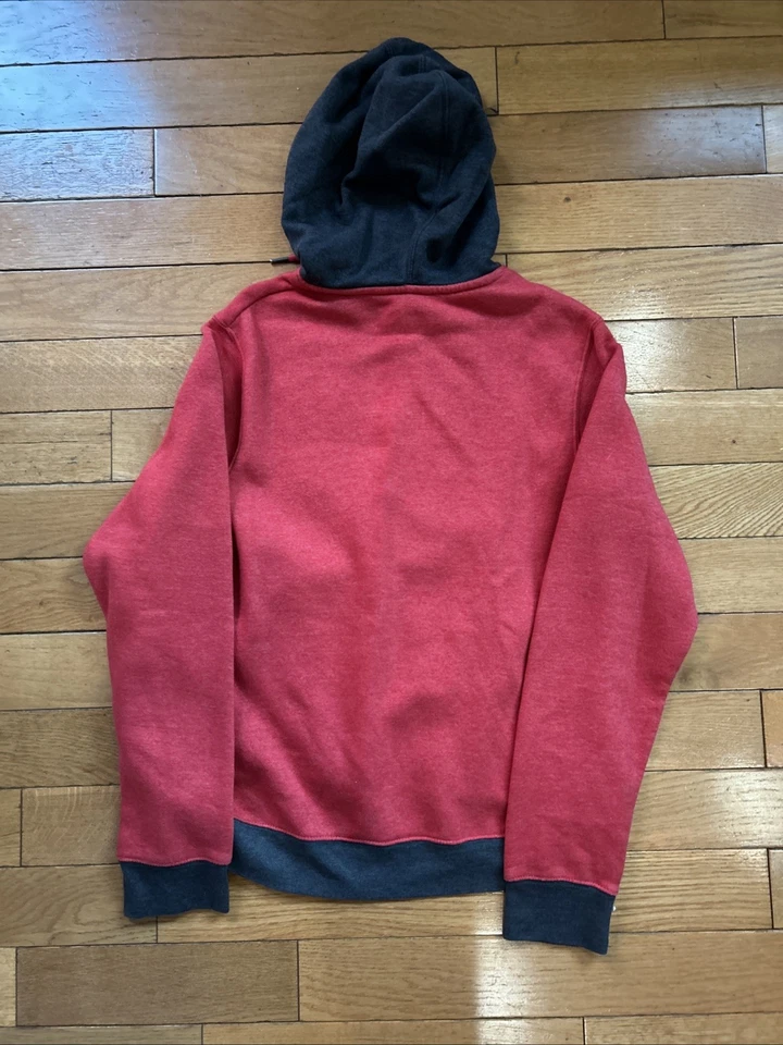 Sudadera con capucha Wisconsin Badgers Box Seat Clothing talla mediana - roja Foto 4 de 4