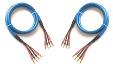 Sommercable -Quadra Blue- Referenz Lautsprecherkabel - bi-amping - Paar