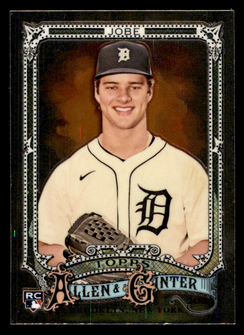 2025 Topps Allen & Ginter #75 Jackson Jobe Chrome Detroit Tigers