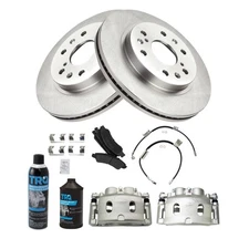 Brake Pad & Rotor Kit Semi-Metallic Fits Chevrolet GMC