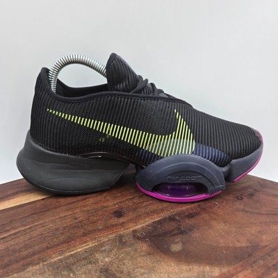 Nike Air Zoom Superrep 2 Shoes Women's 7 Black Purple Running Trainers Sneakers
