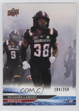 2025 Upper Deck CFL Deluxe 104/250 Deandre Lamont #7 0l2
