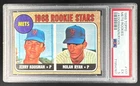 EL.HE31 Nolan Ryan Jerry Koosman 1968 Topps #177 Rookie RC PSA 5