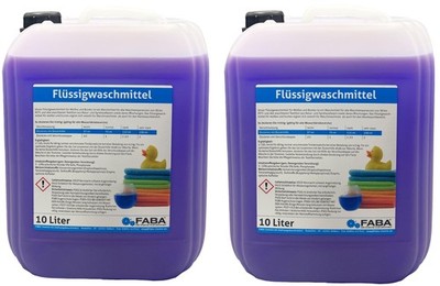 Flüssigwaschmittel Konzentrat Universal Color 2x10 Liter lila gratis