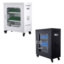 Portable Mobile Phone Charging Cart, 30-Port Mobile Phone Charging Station