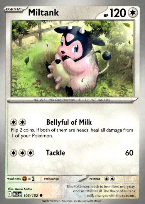 ME01: Mega Evolution #106/132 Miltank