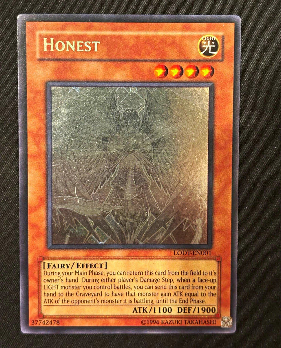 Yu-Gi-Oh! TCG Honest Ghost Rare Individual Collectible Card Game