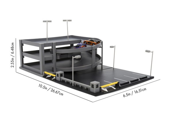 Jada Fast & Furious Nano Tokyo Drift Garage Diorama Mit 2 Diecast Autos-image