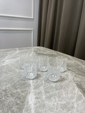 Cristal D’Arques France Cut Crystal Shot Glasses Set of 5