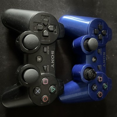 Sony DualShock 3 Wireless Ergonomic Gamepad for PlayStation 3 Black & Blue