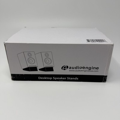 Audioengine ADS2 Silicone Desktop Speaker Stands Medium Large Black Pair