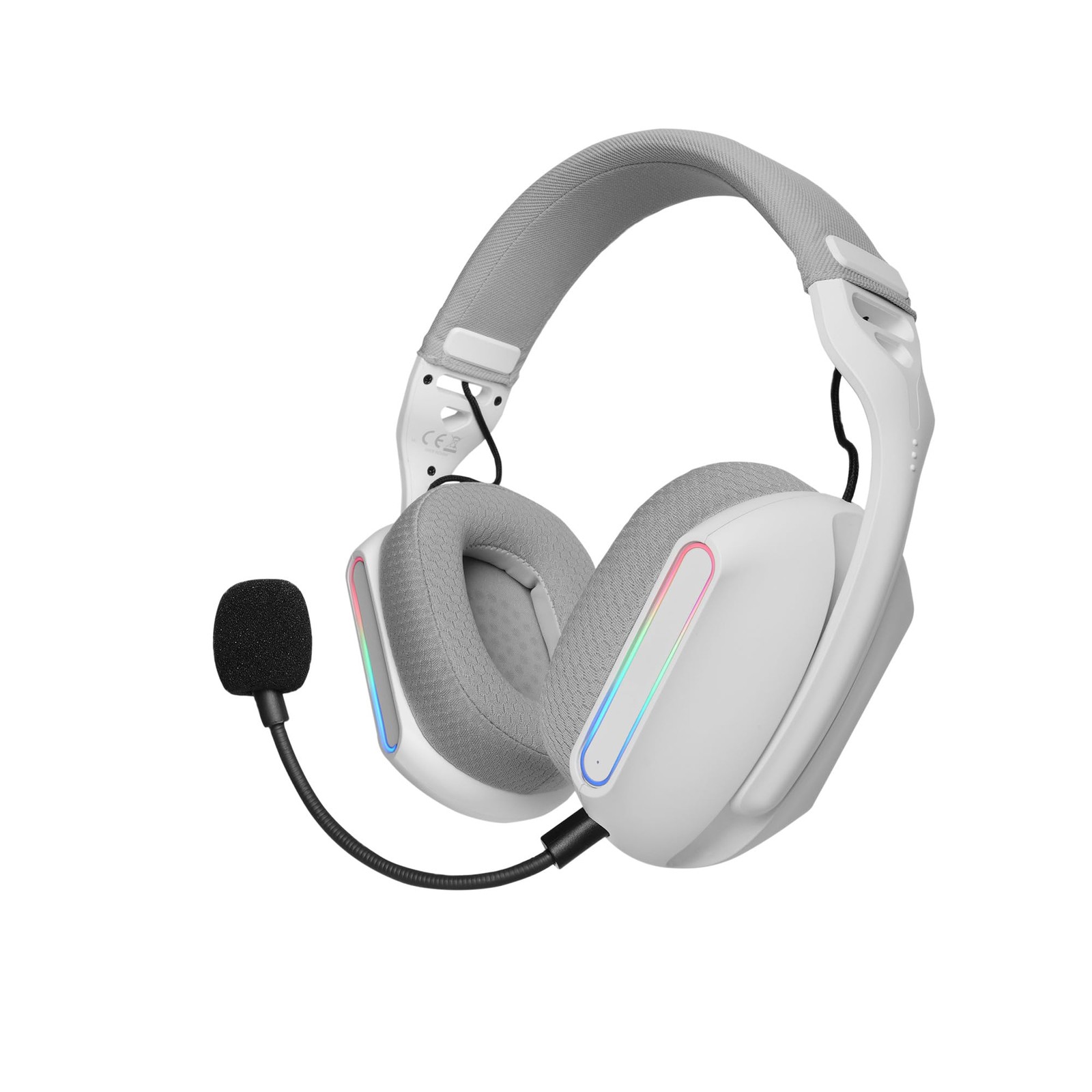 Mars Gaming MHW-PRO, Wireless Gaming Headset ARGB Flow, 3D Surround Sound 7.1, B