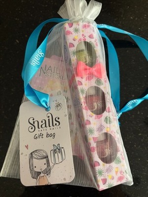 SCHNECKEN - SICHERE NÄGEL - GESCHENKTÜTE FÜR PARTYS - UNGIFTIGER NAGELLACK AUF WASSERBASIS