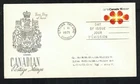 Canada #541, 1971 15¢ Radio Canada, Middlesex Stamp Circle cachet FDC, VF
