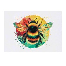 'Colourful Bumblebee' Temporary Tattoos / Transfers TO00073935