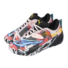 Puma All-Pro Nitro 2 Black Multi Men Basketball Hoopers Shoes Sneakers 312841-01