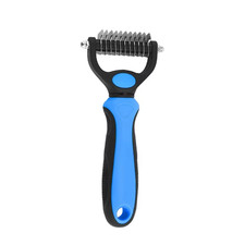 Pet Deshedding Brush Cat Comb Self Cleaning Hair Remover Grooming Tool for Dog a