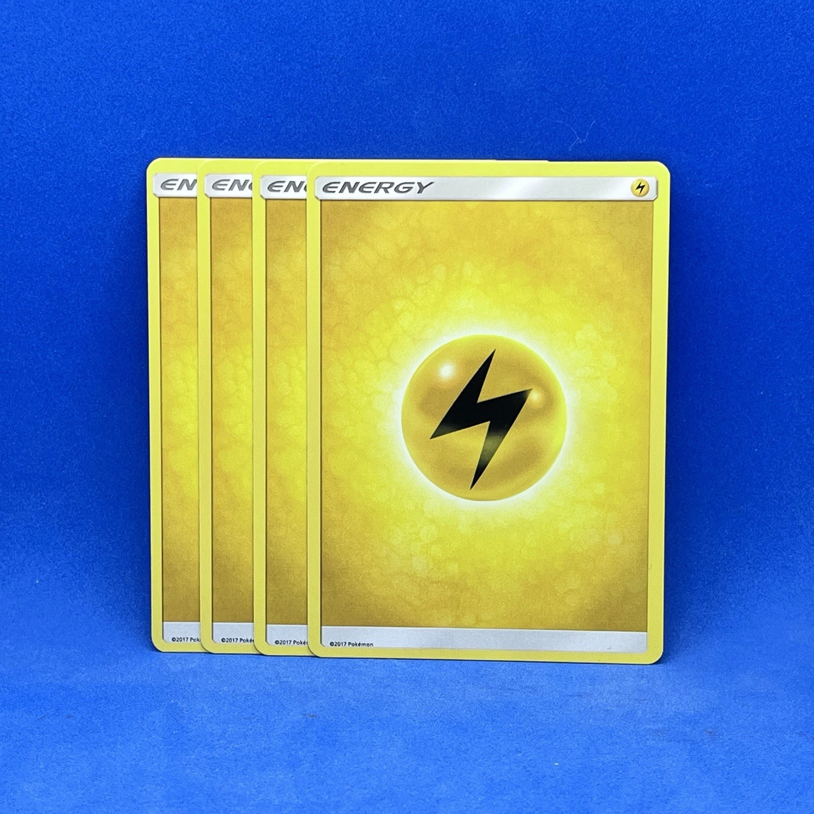 Pokémon Basic Lightning Energy SM01: Sun & Moon Regular (x4)