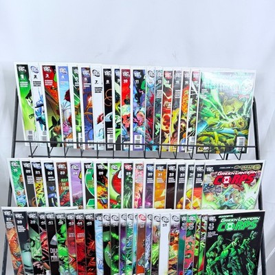 Green Lantern Corps 1-57 59-63 lot Key 1st Sodam Yat Ion Guy as Red Lantern
